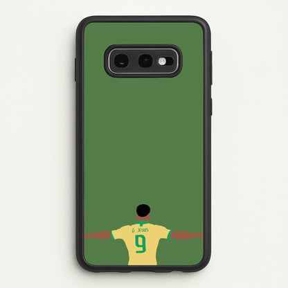 Jesus - Football  - Football Phone Case for Galaxy S10e