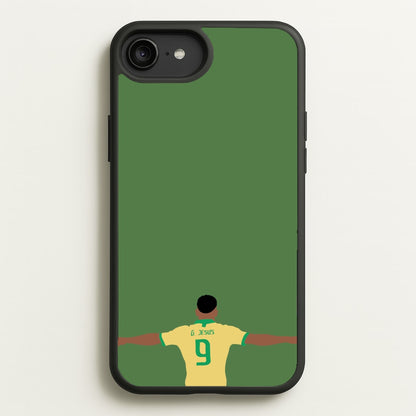 Jesus - Football  - Football Phone Case for iPhone 6 Plus / 7 Plus / 8 Plus