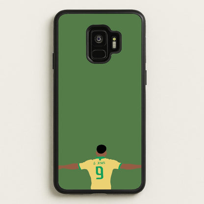Jesus - Football  - Football Phone Case for Galaxy S9