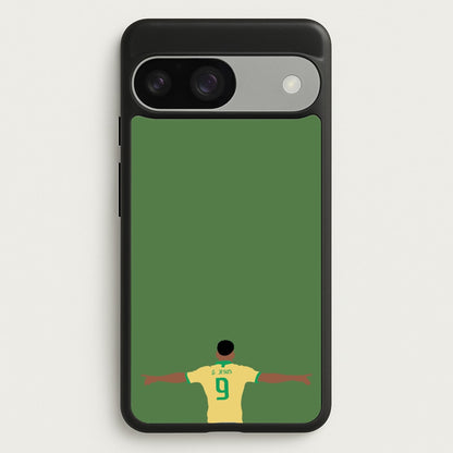 Jesus - Football  - Football Phone Case for Google Pixel 9 / 9 Pro