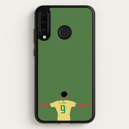 Jesus - Football  - Football Phone Case for Huawei P30 Lite