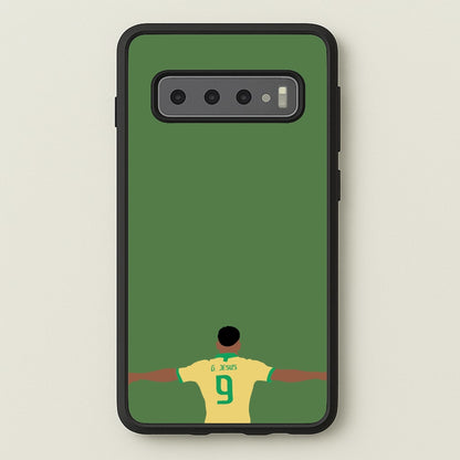 Jesus - Football  - Football Phone Case for Galaxy S10 Plus