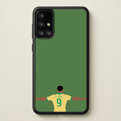 Jesus - Football  - Football Phone Case for Galaxy A71