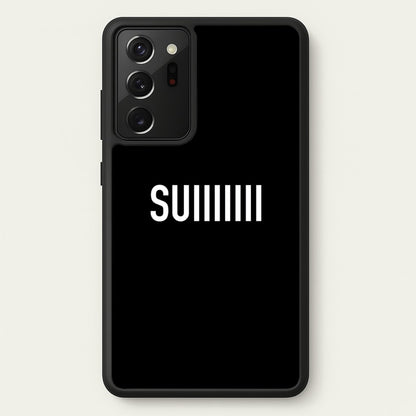 SUI - Football  - Football Phone Case for Galaxy Note 20 Ultra