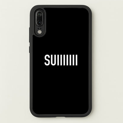 SUI - Football  - Football Phone Case for Huawei P20