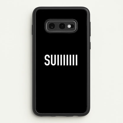 SUI - Football  - Football Phone Case for Galaxy S10e
