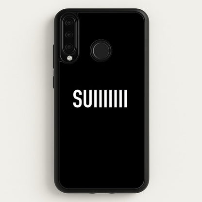 SUI - Football  - Football Phone Case for Huawei P30 Lite