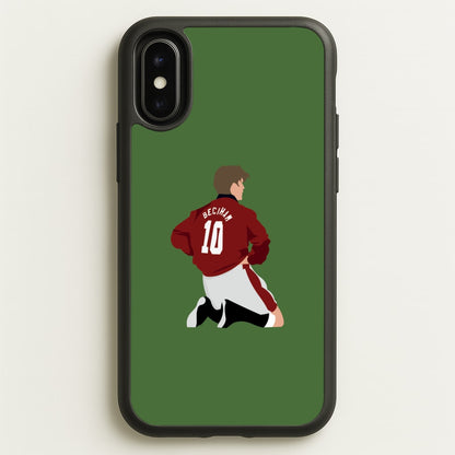 Beckham - Football  - Football Phone Case for iPhone X / XS