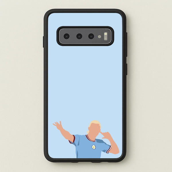 Haaland - Football  - Football Phone Case for Galaxy S10