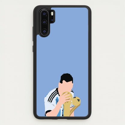 GOAT - Messi  - Football Phone Case for Huawei P30 Pro