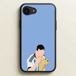 GOAT - Messi  - Football Phone Case for iPhone 16e