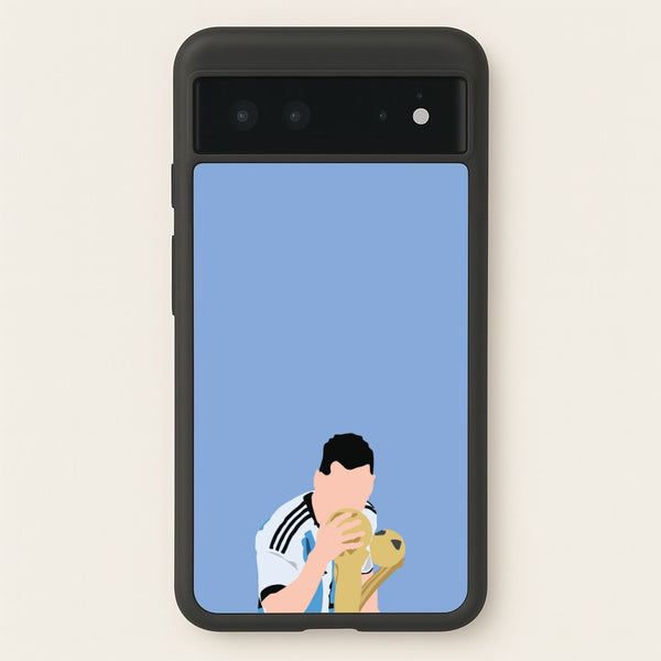 GOAT - Messi  - Football Phone Case for Google Pixel 6