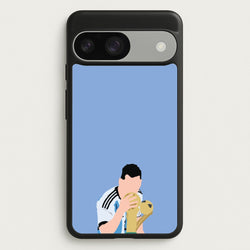 GOAT - Messi  - Football Phone Case for Google Pixel 9 / 9 Pro