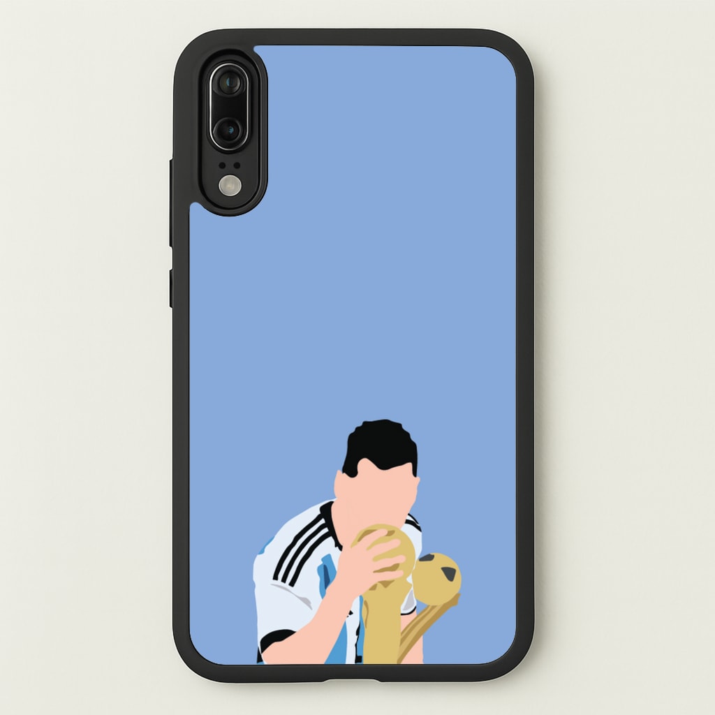 GOAT - Messi  - Football Phone Case for Huawei P20