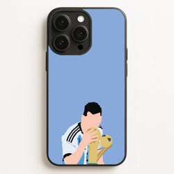GOAT - Messi  - Football Phone Case for iPhone 12 Pro Max