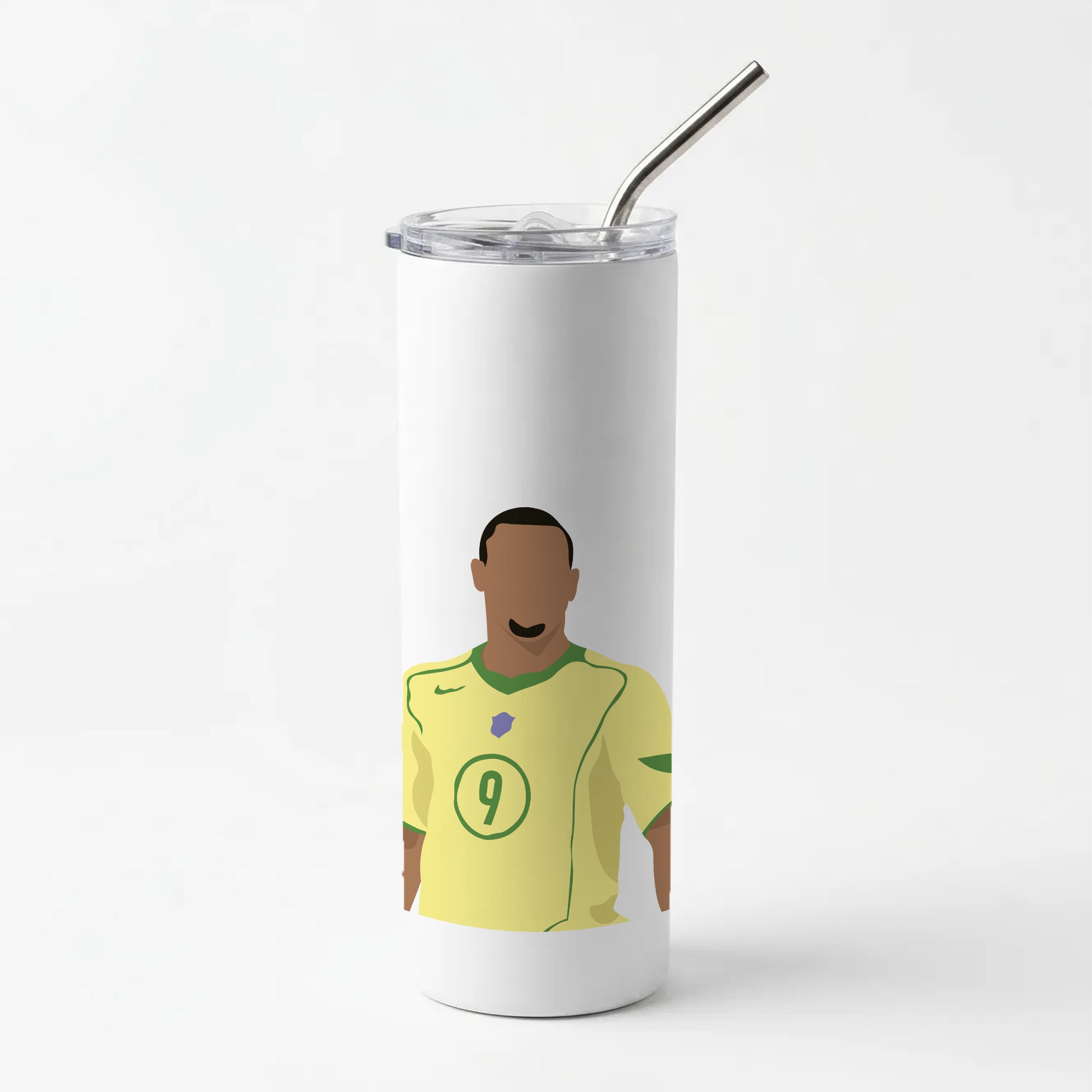 R9 Ronaldo - Football Skinny Tumbler