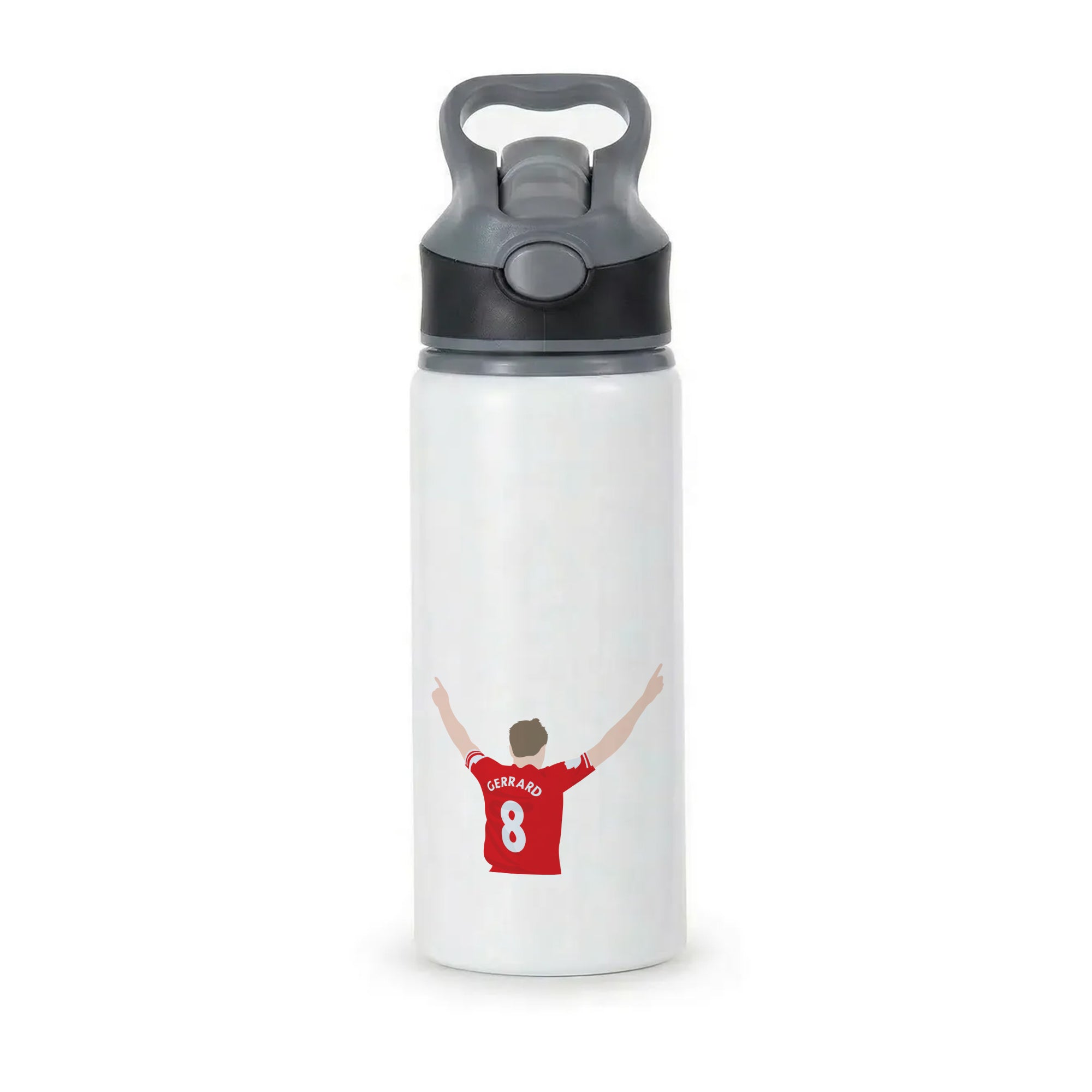 Gerrard - Football Active Water Bottle - Black