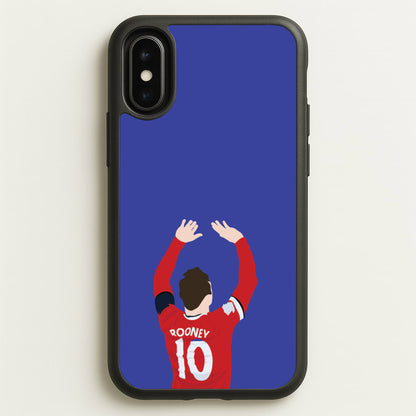 Rooney - Football  - Football Phone Case for iPhone X / XS