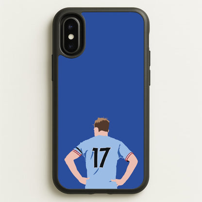 De Bruyne - Football  - Football Phone Case for iPhone X / XS