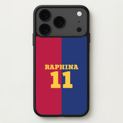 Red And blue Phone Case for iPhone 17 Pro