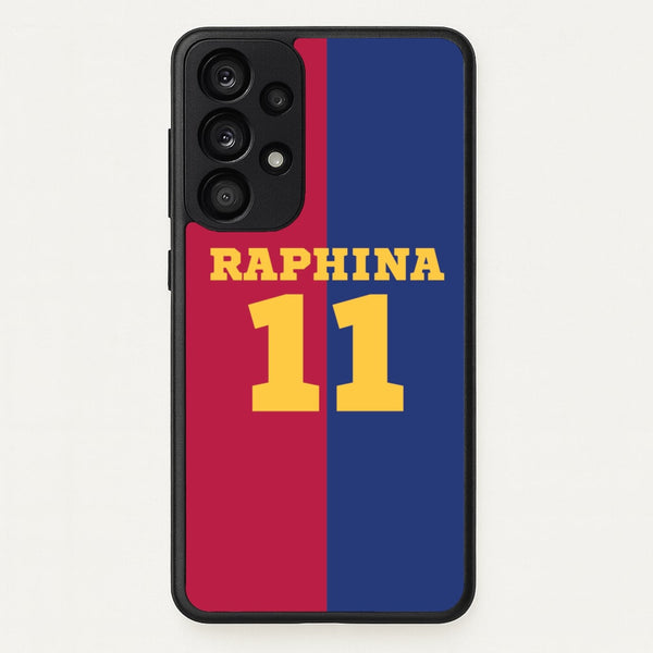 Red And blue  - Football Phone Case for Galaxy A53