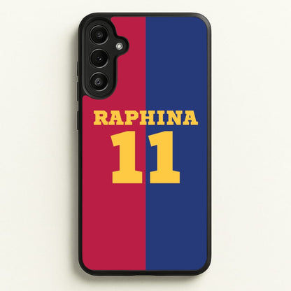 Red And blue  - Football Phone Case for Galaxy A34
