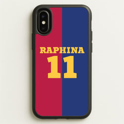 Red And blue  - Football Phone Case for iPhone X / XS