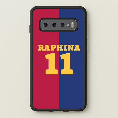 Red And blue  - Football Phone Case for Galaxy S10 Plus