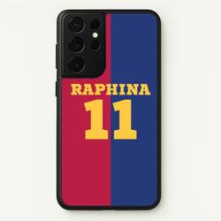 Red And blue  - Football Phone Case for Galaxy S21 Ultra