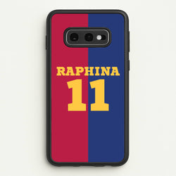 Red And blue  - Football Phone Case for Galaxy S10e
