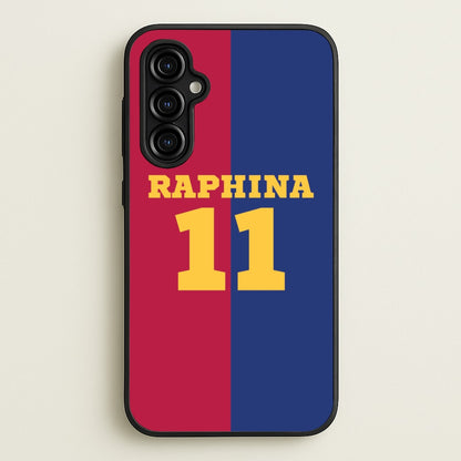Red And blue  - Football Phone Case for Galaxy A54