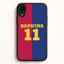 Red And blue  - Football Phone Case for iPhone XR