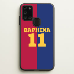 Red And blue  - Football Phone Case for Galaxy A21s