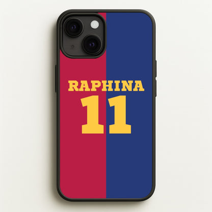 Red And blue  - Football Phone Case for iPhone 13 Mini