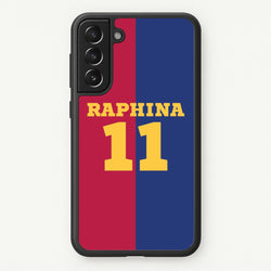 Red And blue  - Football Phone Case for Galaxy S22