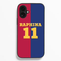Red And blue  - Football Phone Case for iPhone 16 Plus