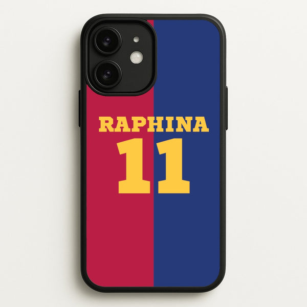 Red And blue  - Football Phone Case for iPhone 11