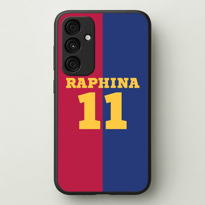 Red And blue  - Football Phone Case for Galaxy A35