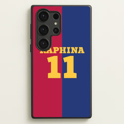 Red And blue  - Football Phone Case for Galaxy S25 Ultra