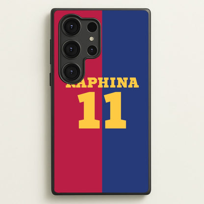 Red And blue  - Football Phone Case for Galaxy S25 Ultra