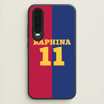 Red And blue  - Football Phone Case for Huawei P30