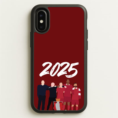 Premier League 2025 Winners  - Football Phone Case for iPhone X / XS