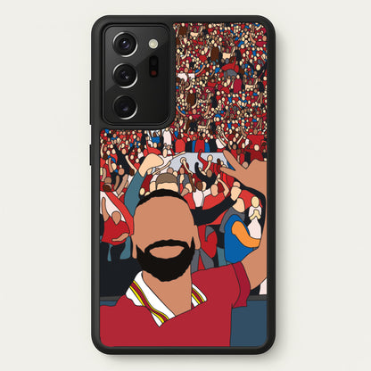 Mo Crowd Selfie  - Football Phone Case for Galaxy Note 20 Ultra