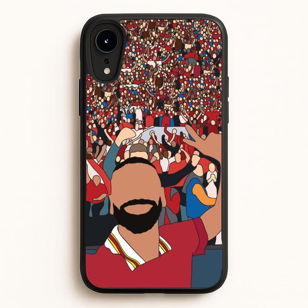 Mo Crowd Selfie  - Football Phone Case for iPhone XR