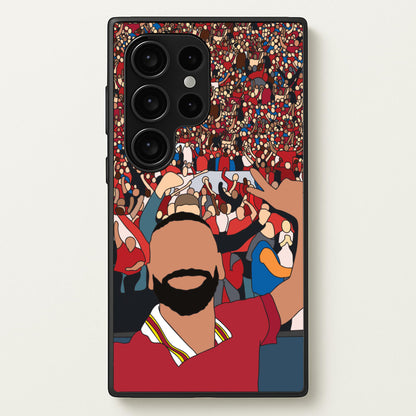 Mo Crowd Selfie  - Football Phone Case for Galaxy S24 Ultra