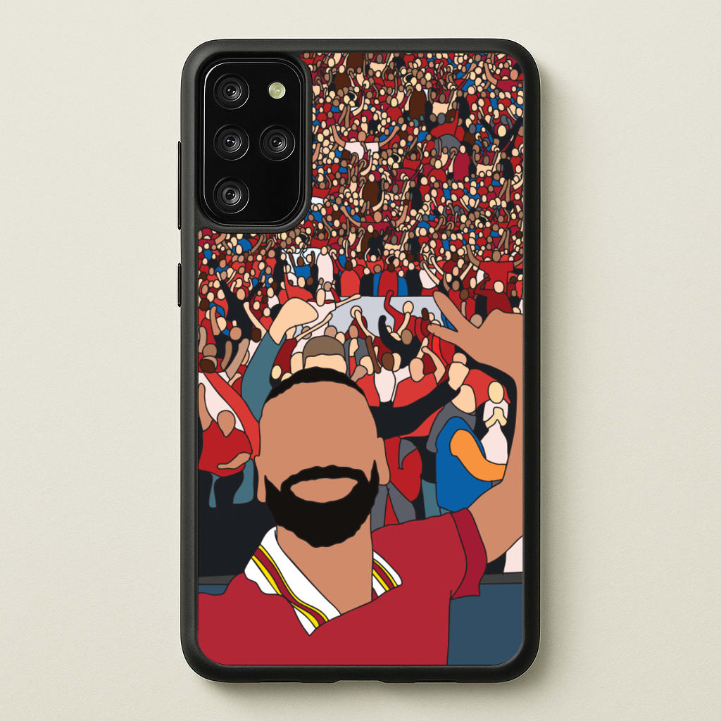 Mo Crowd Selfie  - Football Phone Case for Galaxy S20 Plus