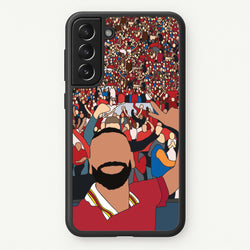 Mo Crowd Selfie  - Football Phone Case for Galaxy S21FE