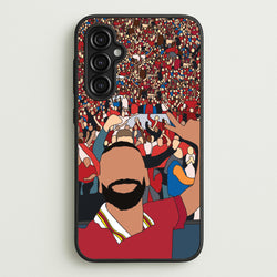 Mo Crowd Selfie  - Football Phone Case for Galaxy A14