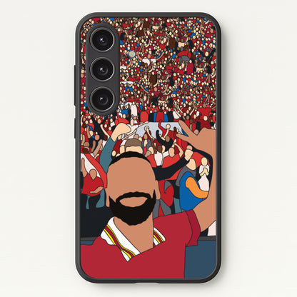 Mo Crowd Selfie  - Football Phone Case for Galaxy S24 Plus