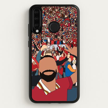 Mo Crowd Selfie  - Football Phone Case for Huawei P30 Lite